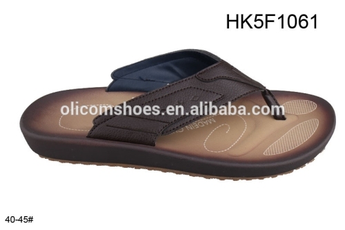 Hot sell flip flops,Custom mens leather flip flops