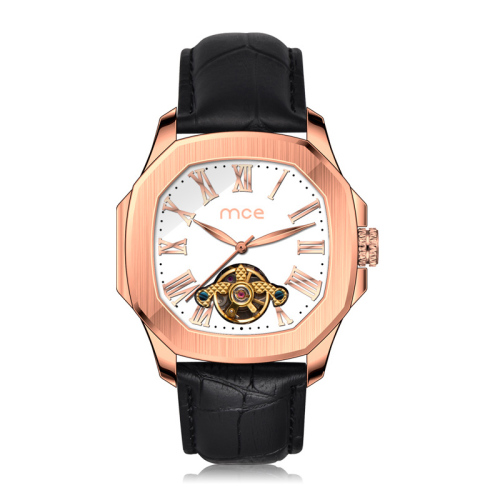 Borong MCE Logo Tourbillon Automatik Mekanikal Lelaki Watch