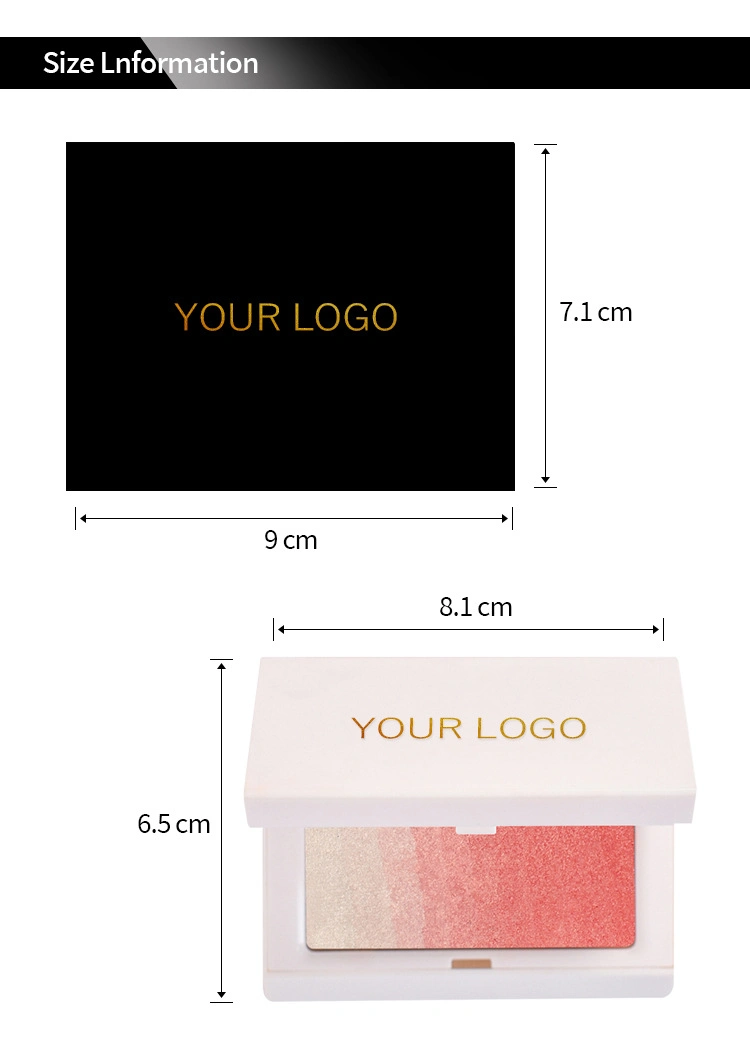 OEM Cosmetics Makeup Shimmer Matte Blush