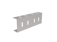 C-Shaped Steel Splice For Rail