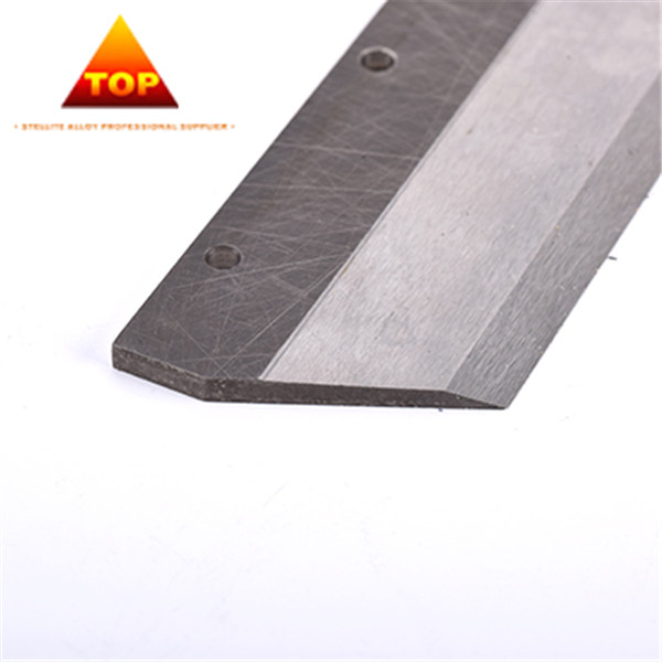 Stellite 6B Cobalt Alloy Blade For Cutting Staple Fibers,Blade For Cutting Filaments