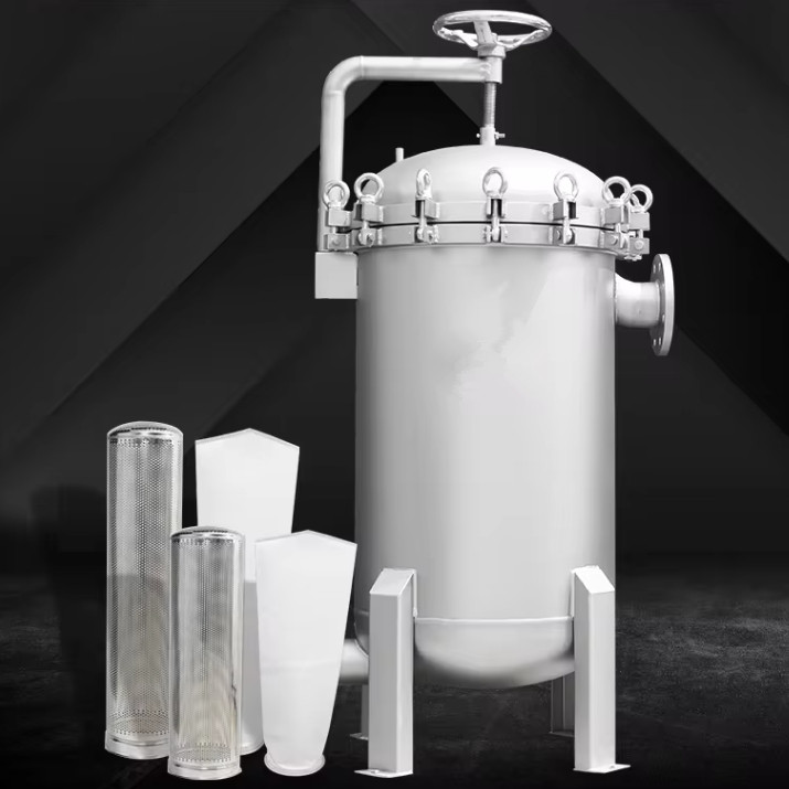 Boyutları Özelleştir Paslanmaz Çelik Çoklu Torba Filtre Muhafazası customize sizes stainless steel multi bag filter housing