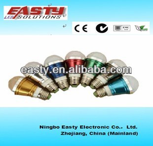 led bulb 3w colorful appearance led bulb light