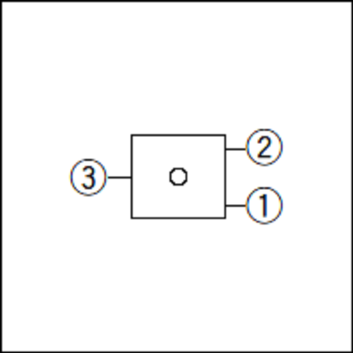 Schiebestangenhöhe 4,8 mm Unidirektionaler Aktionsschalter