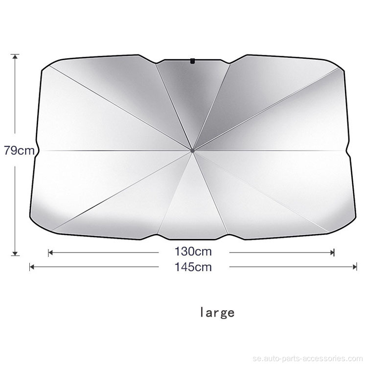 UV Shield Car Window Paraply för bilsolskade