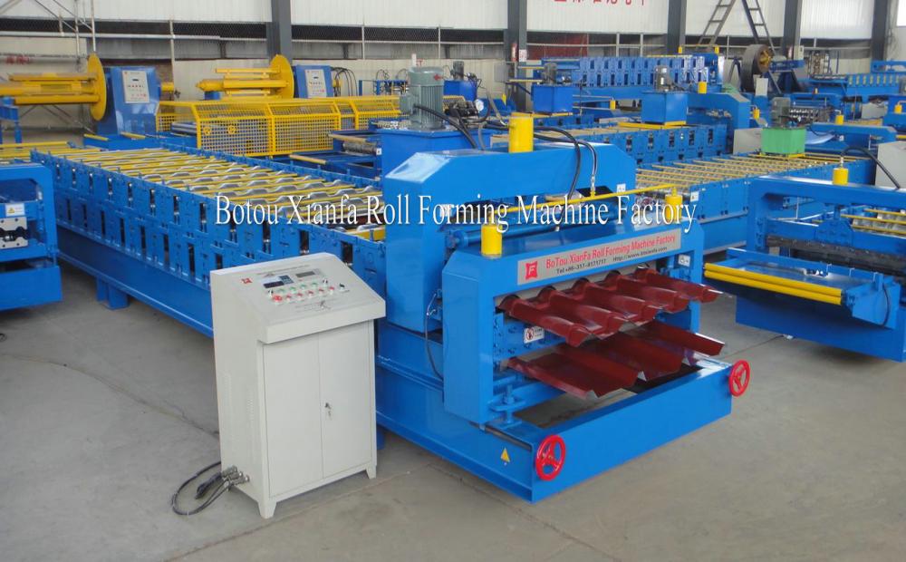 double layer roll forming machine