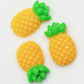 Popolare Mini Frutti Cabochon in resina a forma di ananas Perline carine per artigianato fatto a mano Decor Charms Ornamenti per telefono frigorifero