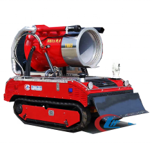 Fire fighting rescue robot,fire smoke extinguisher robot with water cannon for petrochemical