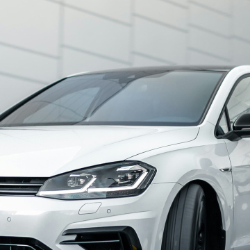 Nano ceramic front window film