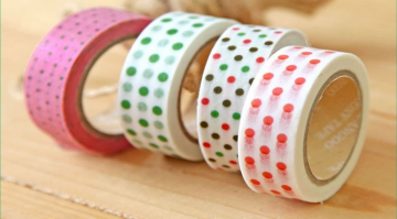 Decorative wholesale custom printed washi masking tape