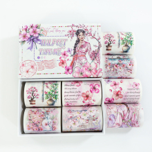 DH Original Cherry Blossom Girls Style Stickers & Washi Tape Sets