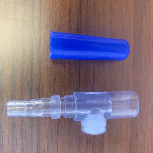Sampling port valve for urine bag