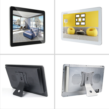 Wall mount 17.3 capacitive touchscreen monitors