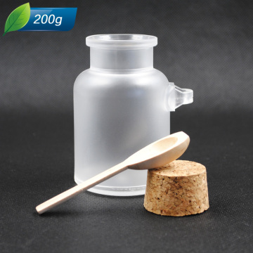 bath salt bottle 200g  bath salt jar  plastic bottle
