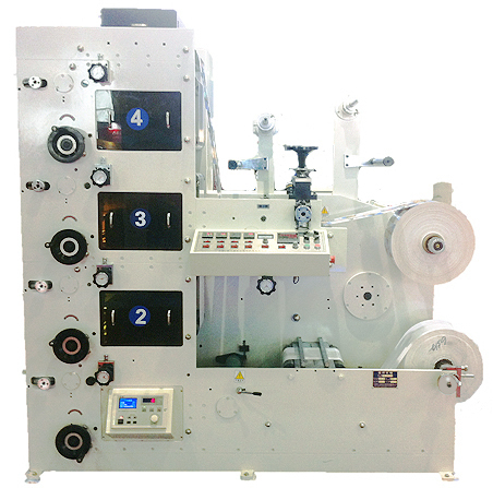 RY-320- 4 color note lable printing machine