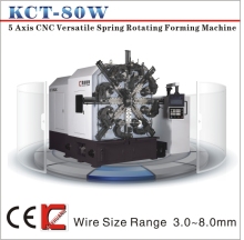 Kct-80W CNC Wire Bending Machine & Spring Former & Big Wire Torsion Spring Machine