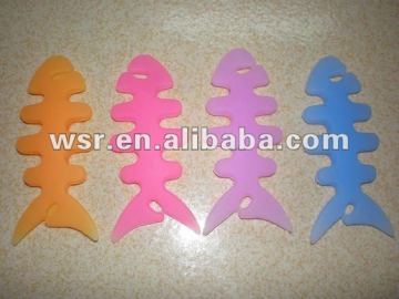 silicone rubber cable tidy