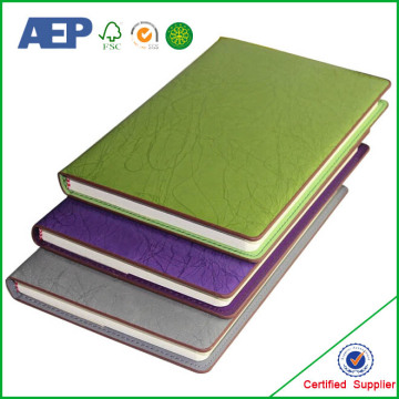 Pu Leather Bound Handmade Notebook,Advertising Notebook Wholesale