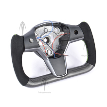 100% carbon fiber steering wheel suitable for Tesla Model 3 Model Y X S model steering wheel upgrade