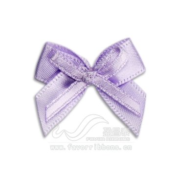 Cheap pre made satin ribbon bow