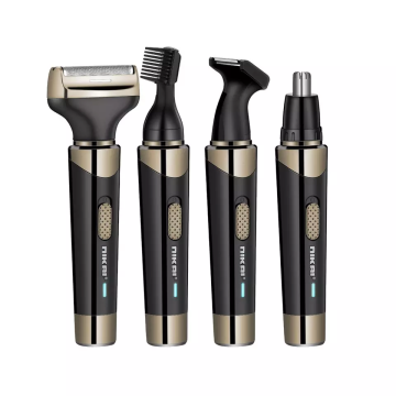 NK2081 Factory Beard, Nose, Eyebrow Electric Shaver Set - Nose Hair Trimmer for Men