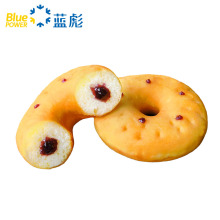 Mini Blueberry Fluffy Frozen Doughnuts for University Canteens