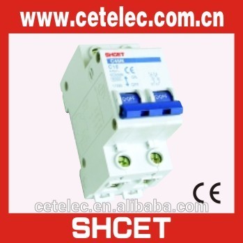 DZ47-63 1P 2amp MCB miniature circuit breaker