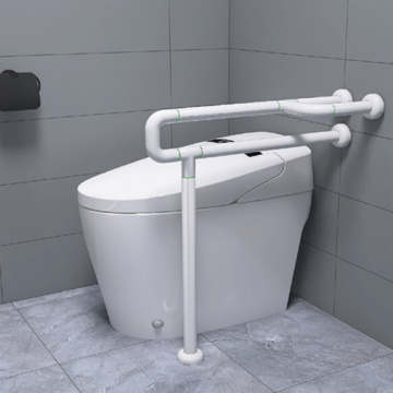 Handrail and toilet safety frame for the disabled
