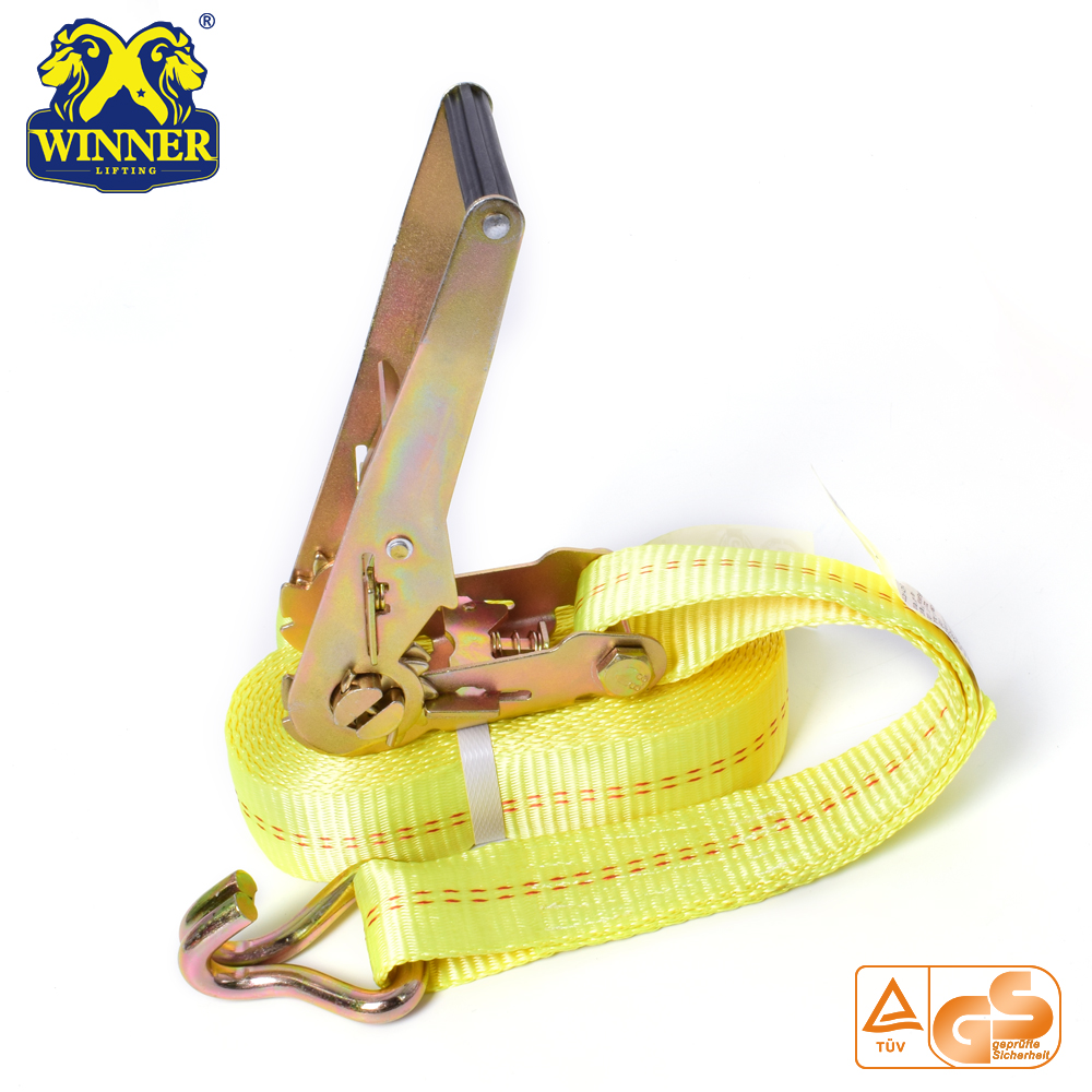 Truck Ratchet Lashing Straps Cargo Tie Down Strap