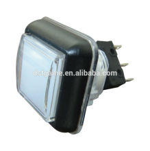 Embedded electric push button