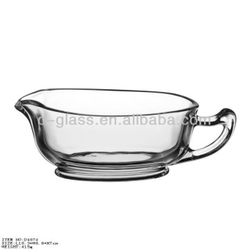 glass sauce boat