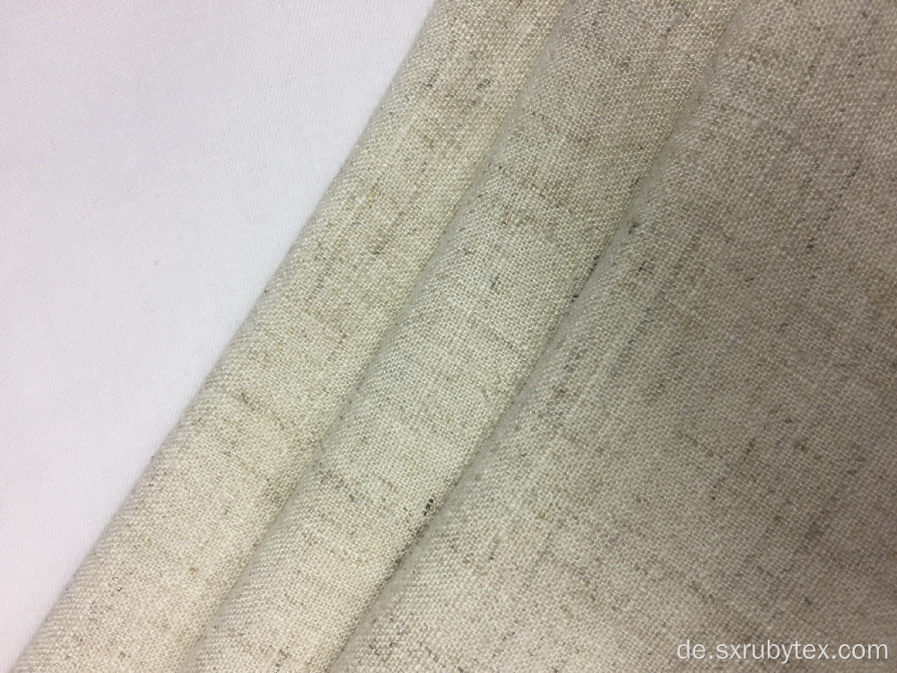 12 s Rayon Leinen mit Slub Solid Stoff