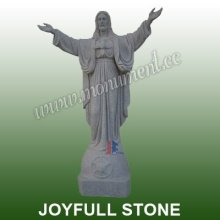 Granite True Jesus Statue