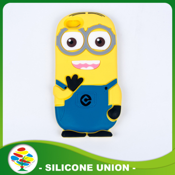 Cheap Price Silicone 3D Minions Cellphone Case