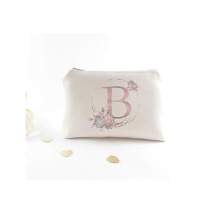 Mini Custom Monogram Cosmetic Bag for Gift
