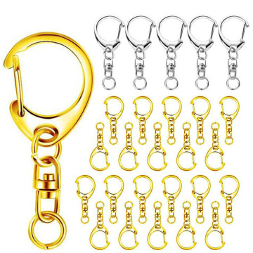 Zinc Alloy Buckle Key Rings, Swivel Hooks & Clasps: Customizable Keychain Solutions