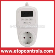 Europe plug electric heating room thermostat