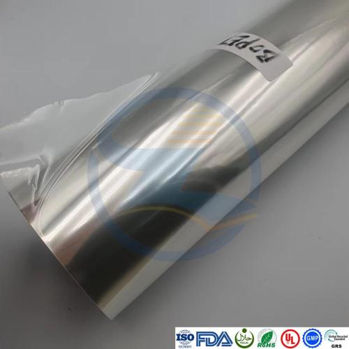 Filem Bopet Heat-Sealing Clear Glossy Clear