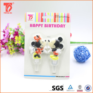 Fancy birthday party candle christmas street decorations candle