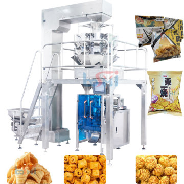 Multihead Weigher Snacks Packing Machine for Potato Chips and Banana Chips with Nitrogen