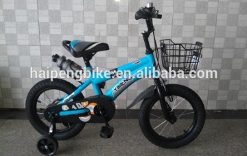 The 2015 good quality new design blue child bike for boy