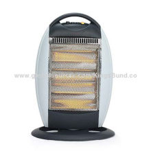 Ningbo, 3-heat halogen heater, 1,200/800/400W with remote control tubular