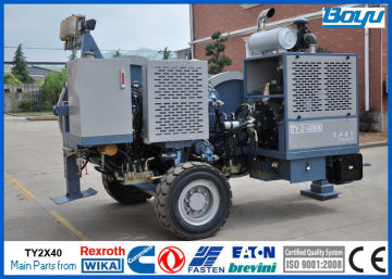 High Voltage Electrical Cable Stringing Equipment For Opgw Adss Conductor Stringing