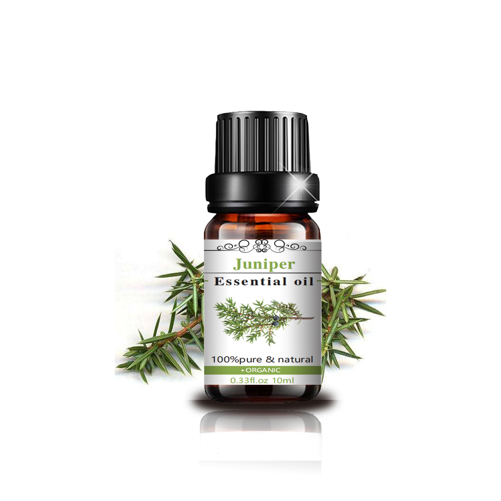 روغن ضروری با کیفیت بالا 100 ٪ برچسب خصوصی ارگانیک Juniper Pure Issential