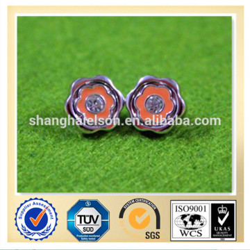 Flower Shaped ABS Button for Dress,Garment Accessories, Fancy ABS Button ,