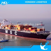DDP sea freight charges container sea freight from guangzhou to dubai