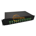 2U 48 Ports LC/UPC Rack Mountable Fiber Optic Patch Panel