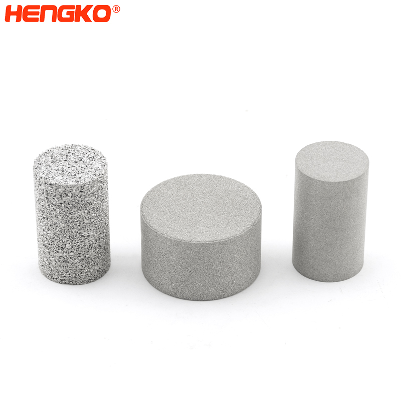 High Strength Easy To Clean SS Sintered Stainless Steel Porous Candle Filter Cartridge For Industry Filtration