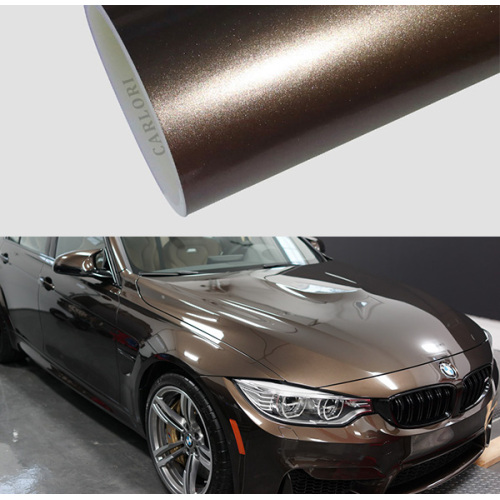 Metallic Gloss Brown Car Wrap Vinyl