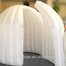 Inflatable Pod Structure Indoor Dome, Inflatable Event Clamshells